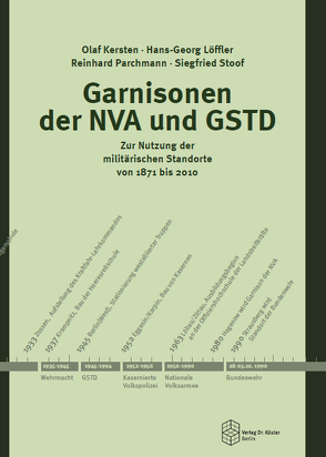 Garnisonen der NVA und GSTD von Kersten,  Olaf, Löffler,  Hans-Georg, Parchmann,  Reinhard, Stoof,  Siegfried