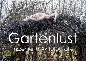 Gartenlust – inszenierte Aktfotografie (Wandkalender 2023 DIN A2 quer) von Allgaier,  Ulrich