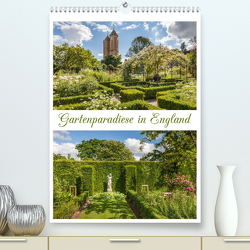 Gartenparadiese in England (Premium, hochwertiger DIN A2 Wandkalender 2023, Kunstdruck in Hochglanz) von Mueringer,  Christian