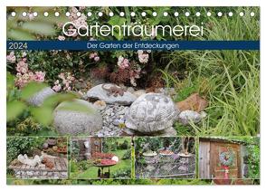 Gartenträumerei (Tischkalender 2024 DIN A5 quer), CALVENDO Monatskalender von Lantzsch,  Katrin