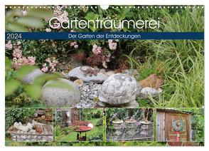 Gartenträumerei (Wandkalender 2024 DIN A3 quer), CALVENDO Monatskalender von Lantzsch,  Katrin