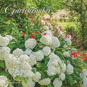 Gartenzauber 2024 – Broschürenkalender 30×30 cm (30×60 geöffnet) – Kalender mit Platz für Notizen – Gardens – Bildkalender – Wandplaner – Gartenkalender