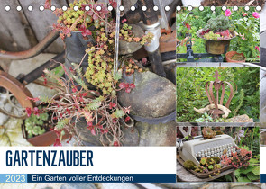 Gartenzauber (Tischkalender 2023 DIN A5 quer) von N.,  N.