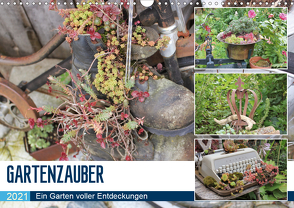 Gartenzauber (Wandkalender 2021 DIN A3 quer) von N.,  N.