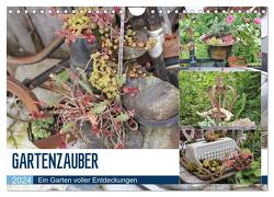 Gartenzauber (Wandkalender 2024 DIN A4 quer), CALVENDO Monatskalender