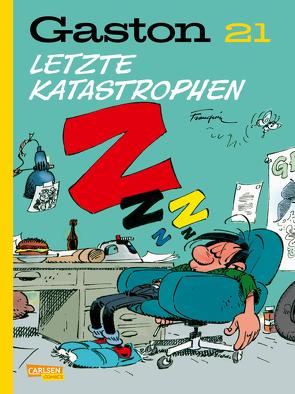 Gaston Neuedition 21: Letzte Katastrophen von Franquin,  André, Le Comte,  Marcel