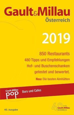 Gault&Millau Österreich 2019 von Hohenlohe,  Martina und Karl