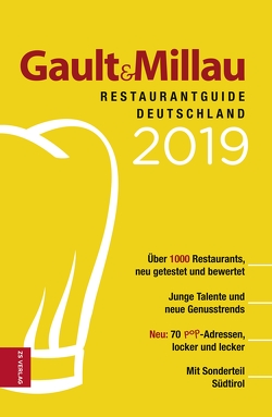 Gault&Millau Restaurantguide Deutschland 2019 von Bröhm,  Patricia