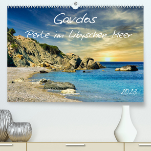 Gavdos – Perle im Libyschen Meer (Premium, hochwertiger DIN A2 Wandkalender 2023, Kunstdruck in Hochglanz) von Kleemann,  Claudia