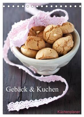 Gebäck und Kuchen Küchenplaner (Tischkalender 2024 DIN A5 hoch), CALVENDO Monatskalender von Gissemann,  Corinna