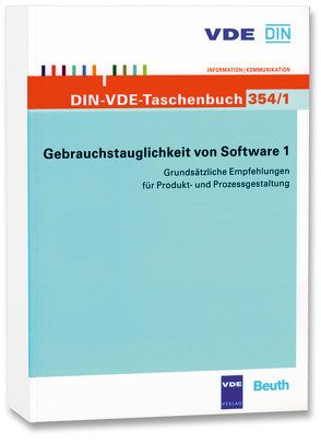 Gebrauchstauglichkeit von Software 1 (DIN-VDE-TB 354/1)