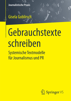 Gebrauchstexte schreiben von Goblirsch,  Gisela