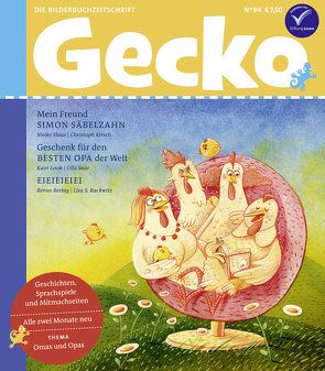 Gecko Kinderzeitschrift Band 94 von Berbig,  Renus, Bexte,  Bettina, Greune,  Mascha, Grönholm,  Irja, Haas,  Meike, Haikal,  Mustafa, Hattenhauer,  Ina, K,  Ulf, Kirsch,  Christoph, Kitsik,  Tiiu, Look,  Kairi, Nefzer,  Ina, Rackwitz,  Lisa S., Saar,  Ulla, Wiegand,  Katrin