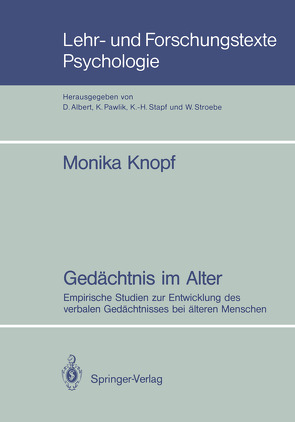 Gedächtnis im Alter von Knopf,  Monika