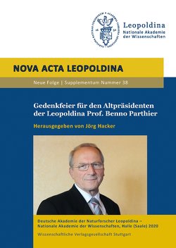 Gedenkfeier für den Altpräsidenten der Leopoldina Prof. Benno Parthier von Hacker,  Jörg