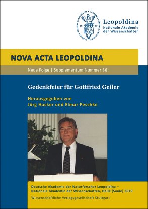 Gedenkfeier für Gottfried Geiler von Hacker,  Jörg, Peschke,  Elmar