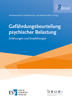 Gefährdungsbeurteilung psychischer Belastung von Bundesanstalt für Arbeitsschutz und Arbeitsmedizin (BAuA)