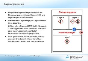 Gefahrstofflagerung II (E-Book, PDF) von Burgartz,  Hans-Günter, Kämpf,  Karl