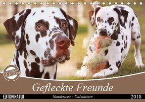 Gefleckte Freunde – Hunderasse Dalmatiner (Tischkalender 2018 DIN A5 quer) von Mielewczyk,  Barbara