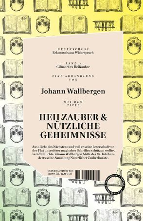 Gegenschuss – GIFTMORD versus HEILZAUBER & NÜTZLICHE GEHEIMNISSE von Lewin,  Louis, Wallbergen,  Johann