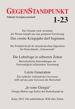 GegenStandpunkt 1-23