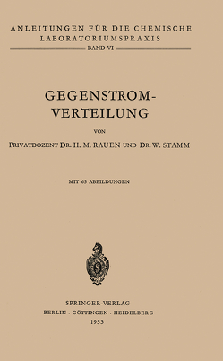 Gegenstrom-Verteilung von Mayer-Kaupp,  H., Rauen,  H. M., Stamm,  W.