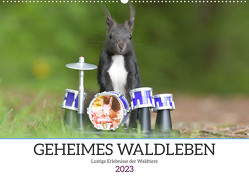 Geheimes Waldleben (Wandkalender 2023 DIN A2 quer) von Süss,  Sylvia