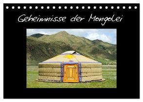 Geheimnisse der Mongolei (Tischkalender 2024 DIN A5 quer), CALVENDO Monatskalender von Zwanzger,  Wolfgang