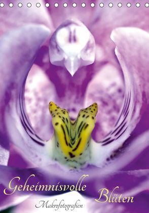 Geheimnisvolle Blüten Makrofotografien (Tischkalender 2019 DIN A5 hoch) von Marten,  Martina