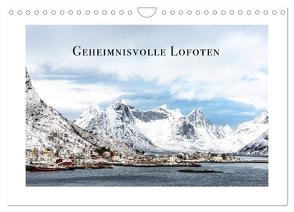 Geheimnisvolle Lofoten (Wandkalender 2024 DIN A4 quer), CALVENDO Monatskalender von Purkert,  Astrid