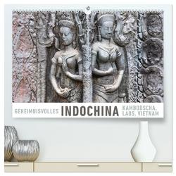 Geheimnisvolles Indochina Kambodscha, Laos, Vietnam (hochwertiger Premium Wandkalender 2024 DIN A2 quer), Kunstdruck in Hochglanz von Ristl,  Martin