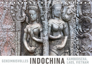 Geheimnisvolles Indochina Kambodscha, Laos, Vietnam (Tischkalender 2023 DIN A5 quer) von Ristl,  Martin