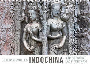 Geheimnisvolles Indochina Kambodscha, Laos, Vietnam (Wandkalender 2023 DIN A2 quer) von Ristl,  Martin