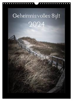 Geheimnisvolles Sylt 2024 (Wandkalender 2024 DIN A3 hoch), CALVENDO Monatskalender von Hamp,  Volkmar