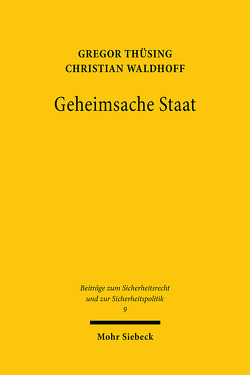 Geheimsache Staat von Thüsing,  Gregor, Waldhoff,  Christian