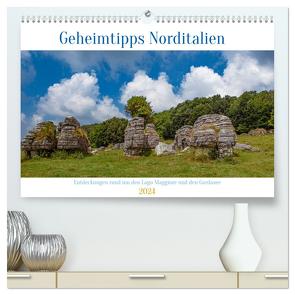 Geheimtipps Norditalien (hochwertiger Premium Wandkalender 2024 DIN A2 quer), Kunstdruck in Hochglanz von Di Chito,  Ursula