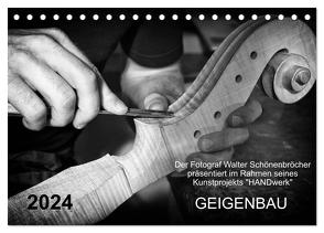 Geigenbau (Tischkalender 2024 DIN A5 quer), CALVENDO Monatskalender von Schönenbröcher,  Walter