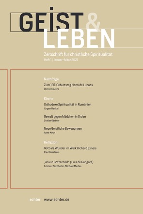 Geist & Leben 1/2021 von Benke,  Christoph