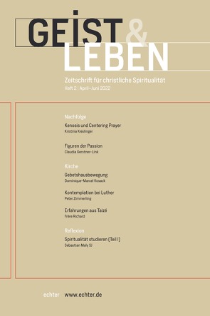 Geist & Leben 2/2022 von Benke,  Christoph