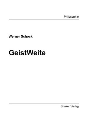 GeistWeite von Schock,  Werner