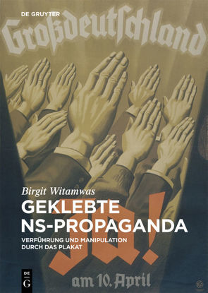 Geklebte NS-Propaganda von Witamwas,  Birgit