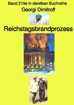 gelbe Buchreihe / Reichstagsbrandprozess – Band 2119e in der gelben Buchreihe – Farbe – bei Jürgen Ruszkowski von Dimitroff,  Georgi, Ruszkowski,  Jürgen