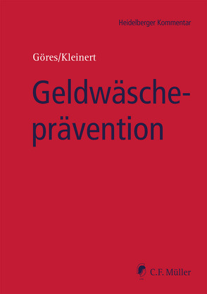 Geldwäscheprävention von Göres,  Ulrich, Kleinert,  Ursula