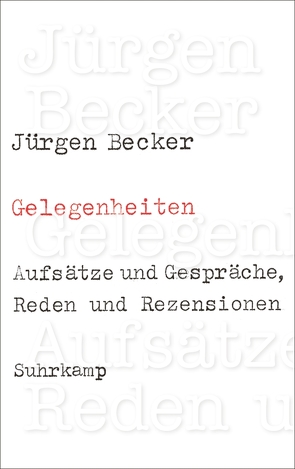 Gelegenheiten von Becker Jürgen, Ewenz,  Gabriele Lieselotte