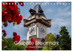 Geliebte Steiermark im Herzen Österreichs (Tischkalender 2024 DIN A5 quer), CALVENDO Monatskalender von Stanzer,  Elisabeth