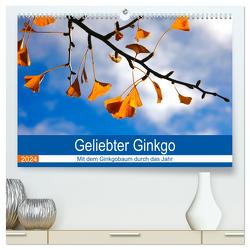 Geliebter Ginkgo (hochwertiger Premium Wandkalender 2024 DIN A2 quer), Kunstdruck in Hochglanz von Jäger,  Anette