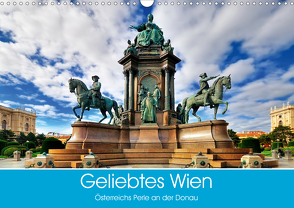 Geliebtes Wien. Österreichs Perle an der Donau (Wandkalender 2021 DIN A3 quer) von Stanzer,  Elisabeth