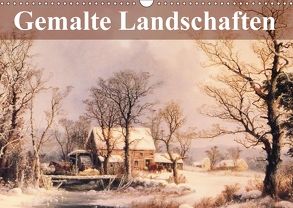 Gemalte Landschaften (Wandkalender 2018 DIN A3 quer) von Stanzer,  Elisabeth