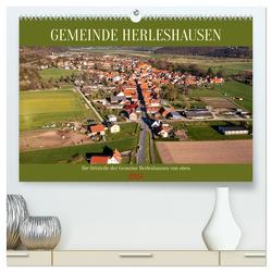 Gemeinde Herleshausen (hochwertiger Premium Wandkalender 2024 DIN A2 quer), Kunstdruck in Hochglanz von Brack,  Roland