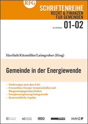 Gemeinde in der Energiewende von Hartlieb,  Johannes, Kitzmüller,  Kaleb, Laimgruber,  Mario